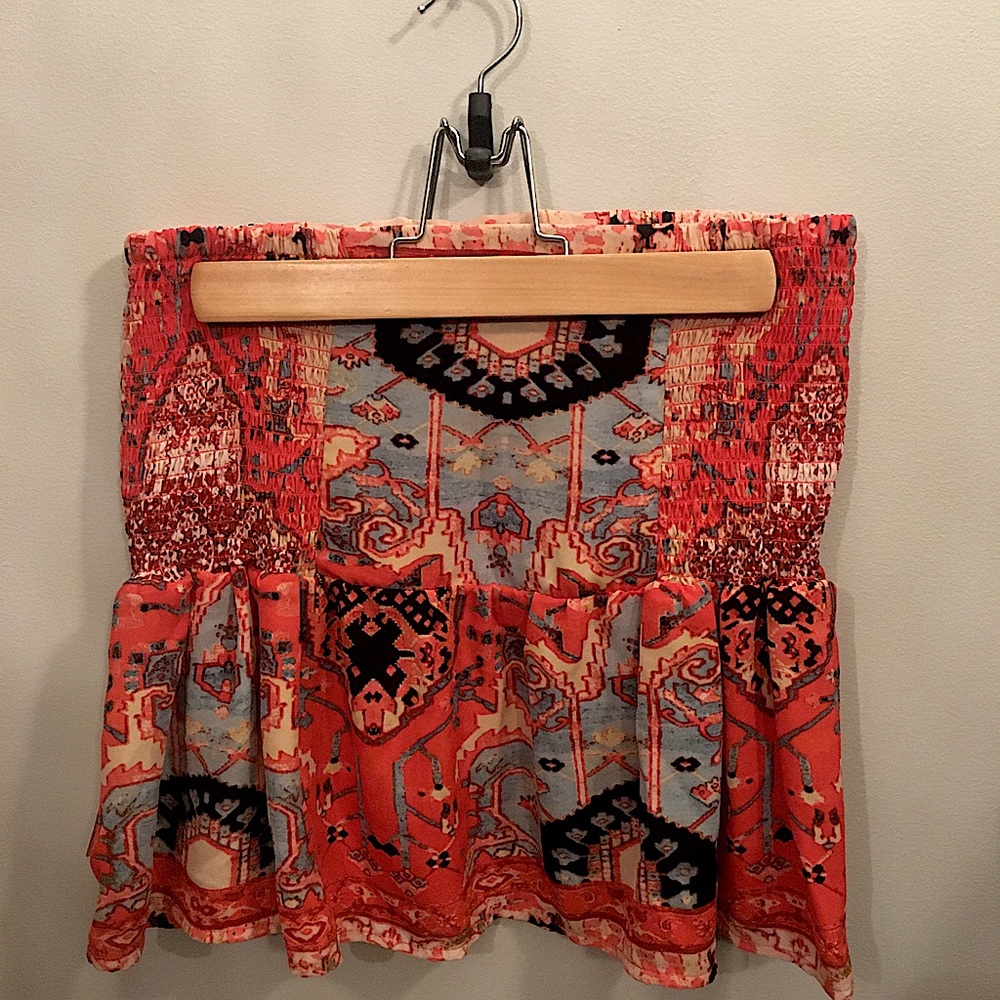🛍️3 for $50 Design Lab Reddish Coral Skirt